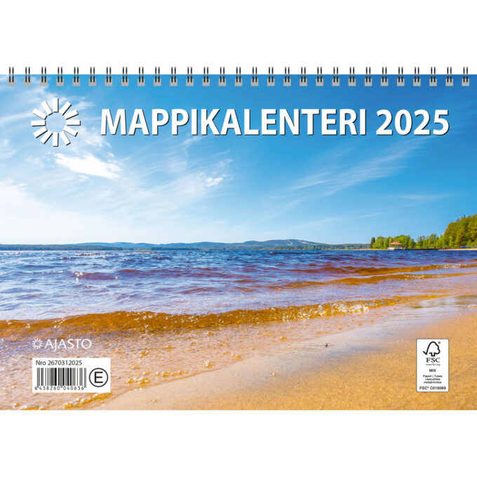 Mappikalenteri 2025 (seinäkalenteri) tuotekuva1