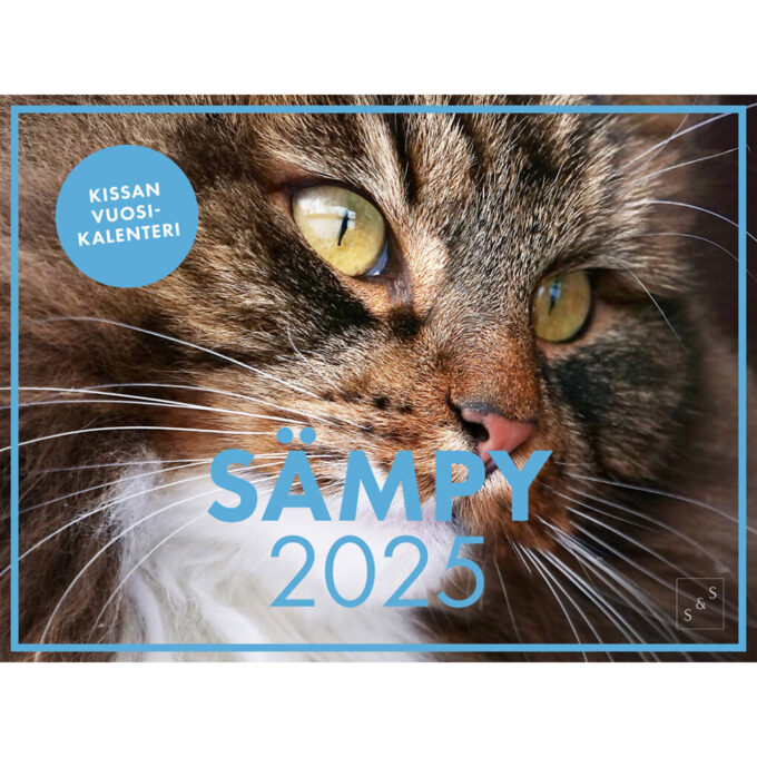 Sämpy-kissan vuosikalenteri 2025 (seinäkalenteri) tuotekuva1