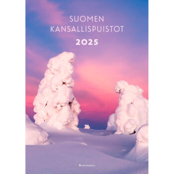 Suomen kansallispuistot 2025 (seinäkalenteri) tuotekuva1