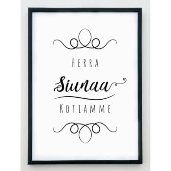 Taulu - Herra siunaa kotiamme A4 tuotekuva1