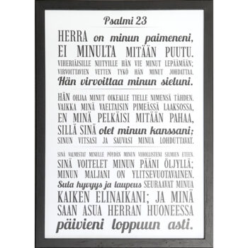 Taulu - Psalmi 23 tuotekuva1