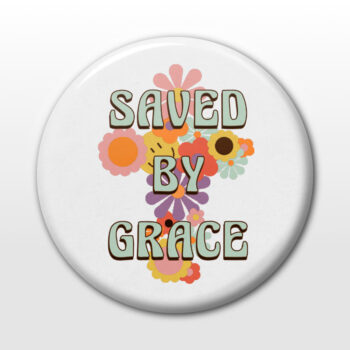 Rintamerkki - Saved by grace kukat HSRM026 tuotekuva1