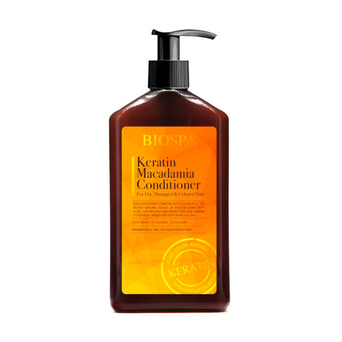 Bio Spa Keratiini & Makadamia hoitoaine 400ml tuotekuva1