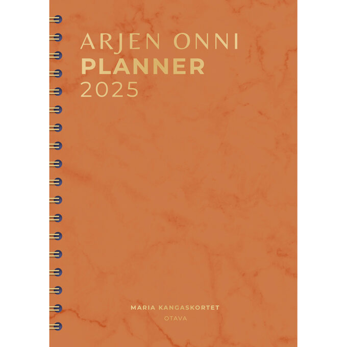 Arjen onni Planner 2025 (pöytäkalenteri) tuotekuva1