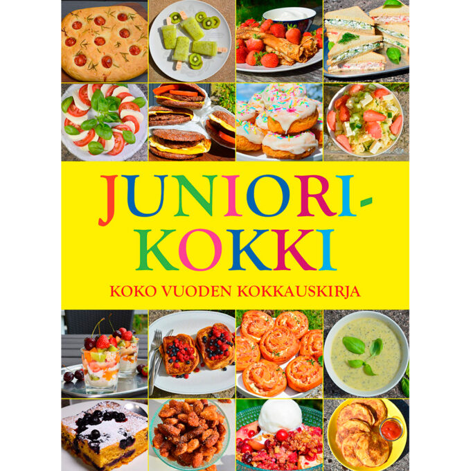 Juniorikokki - Koko vuoden kokkauskirja tuotekuva1