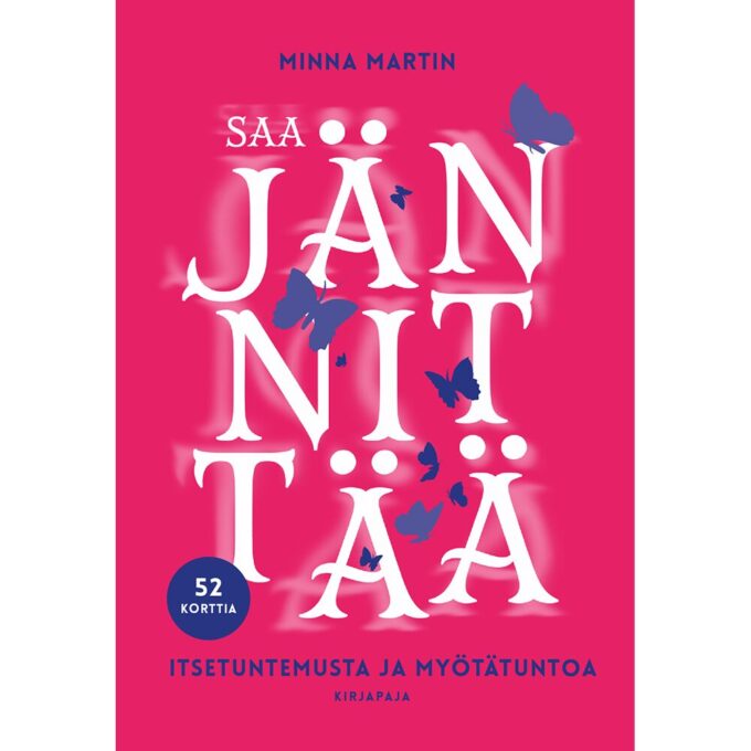 Saa jännittää - Itsetuntemusta ja myötätuntoa, 52 korttia tuotekuva1